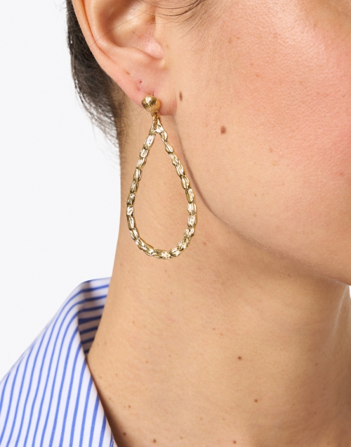 Bibi Gold Teardrop Earrings
