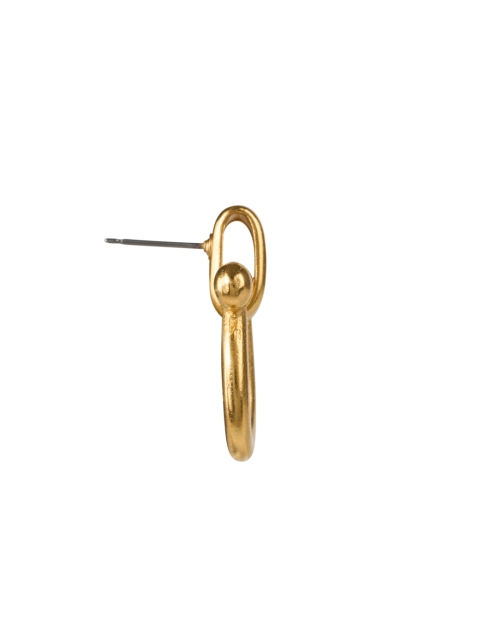Back image - Ben-Amun - Gold Doorknocker Earrings