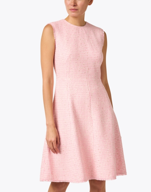 Front image - Marc Cain - Pink Tweed Dress