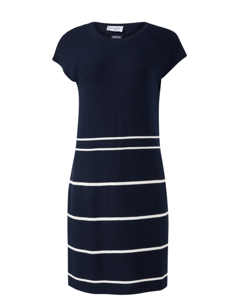 Product image - Saint James - Costa Navy Striped Cotton Dress