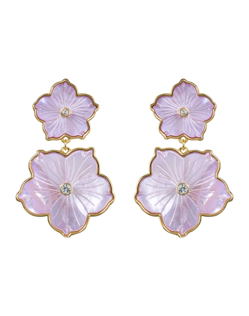 Product image - Mignonne Gavigan - Paloma Lilac Flower Drop Earrings