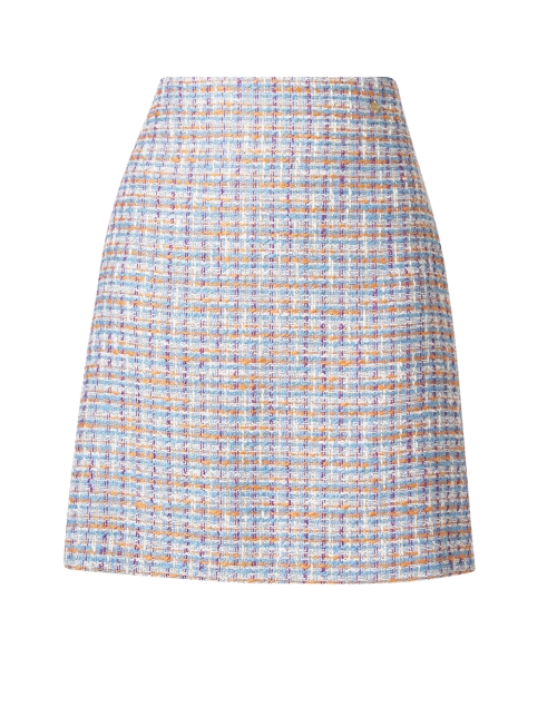 Marc Cain Blue Multi Tweed Mini Skirt