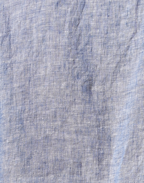 Fabric image - CP Shades - Nic Blue Linen Top