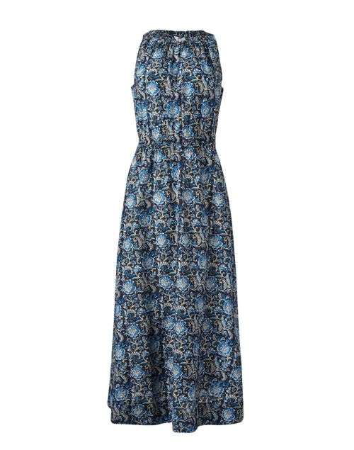 Product image - Apiece Apart - Bali Black and Blue Print Dress