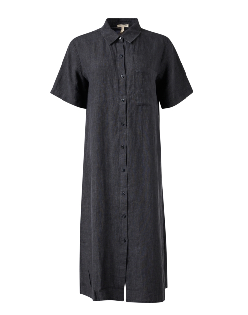 Product image - Eileen Fisher - Grey Linen Shirt Dress
