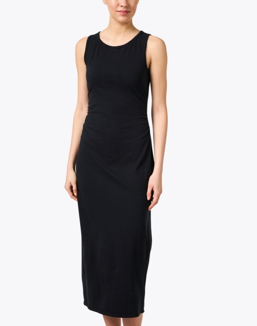 Front image - Xirena - Pia Black Jersey Dress