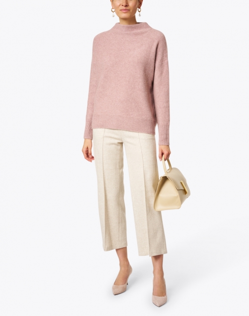 Pink Boiled Cashmere Sweater