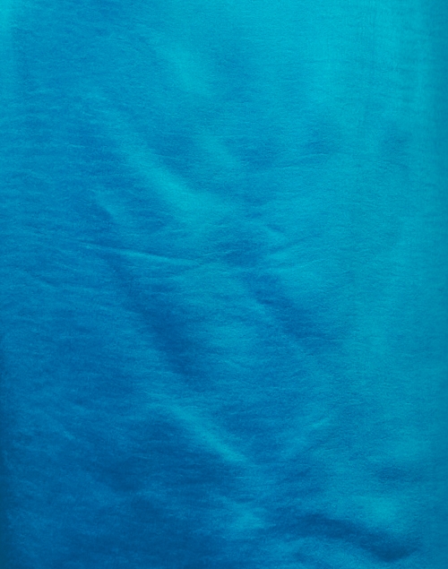 Fabric image - BOSS - Blue Knit and Satin Dress