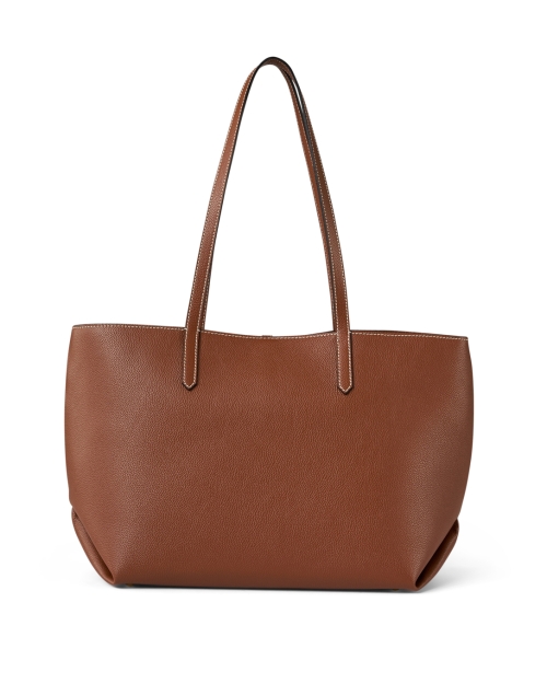 Back image - DeMellier - Tokyo Brown Grain Leather Tote Bag