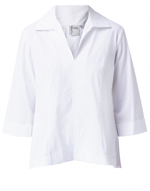 Product image - Finley - Swing White Poplin Shirt