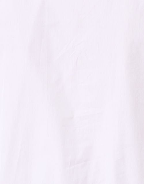 Fabric image - Marc Cain - White Cotton Peplum Shirt