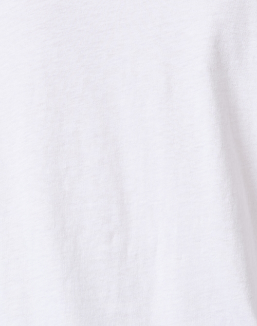 Fabric image - Elliott Lauren - Underscore White Cotton Top