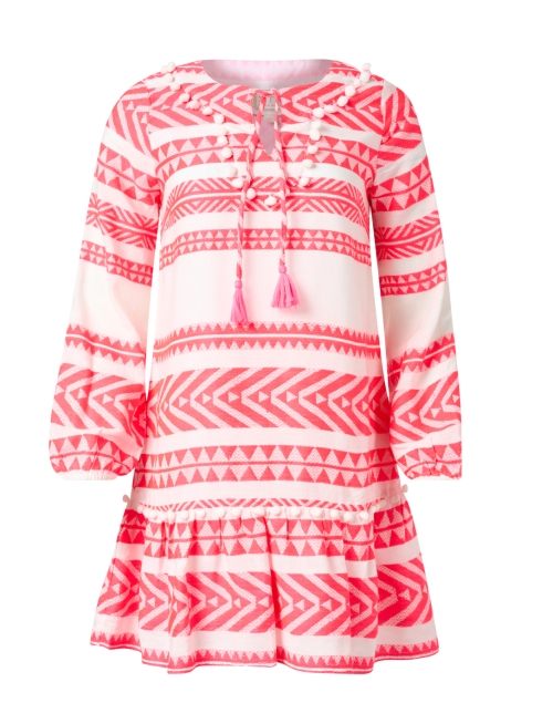 Product image - Sail to Sable - White and Pink Print Cotton Dress