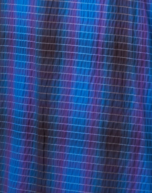 Fabric image - Finley - Laine Blue Plaid Cotton Dress