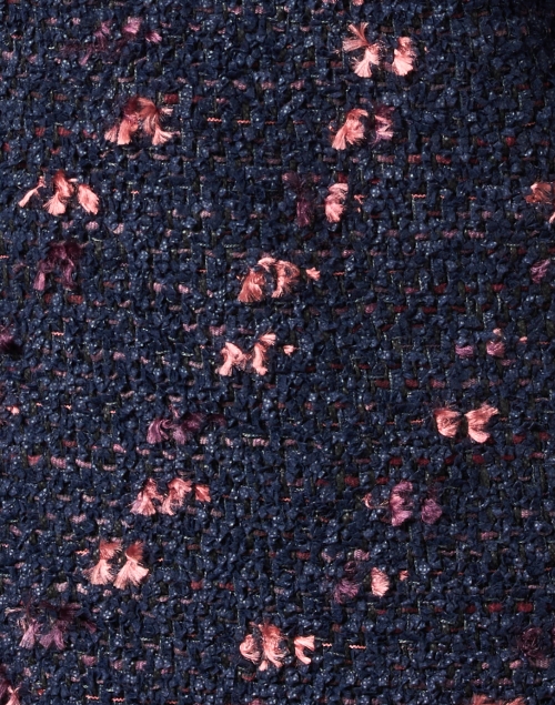Fabric image - Edward Achour - Navy and Pink Textured Jacket