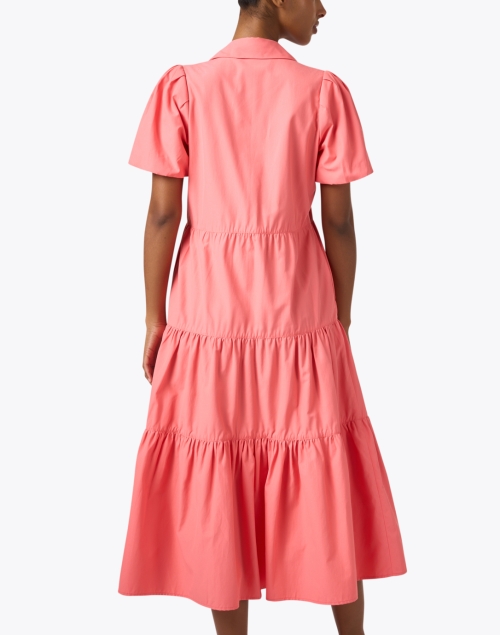 Back image - Brochu Walker - Havana Coral Midi Dress