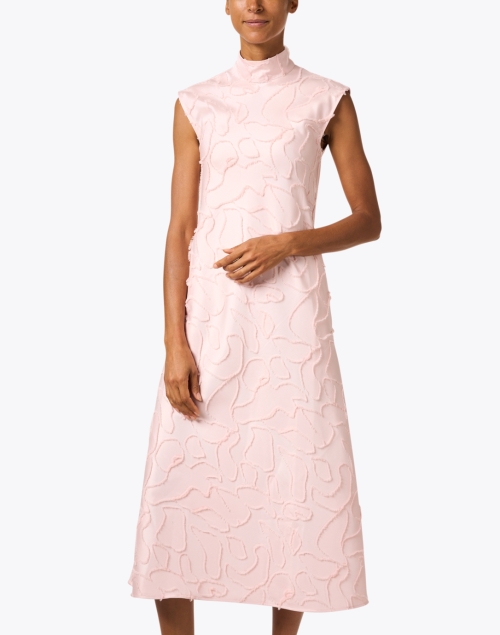 Front image - Stine Goya - Jaxie Pink Textured Dress