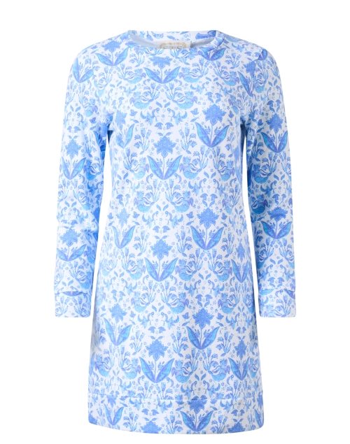 Product image - Sail to Sable - Blue and White Print Shift Dress