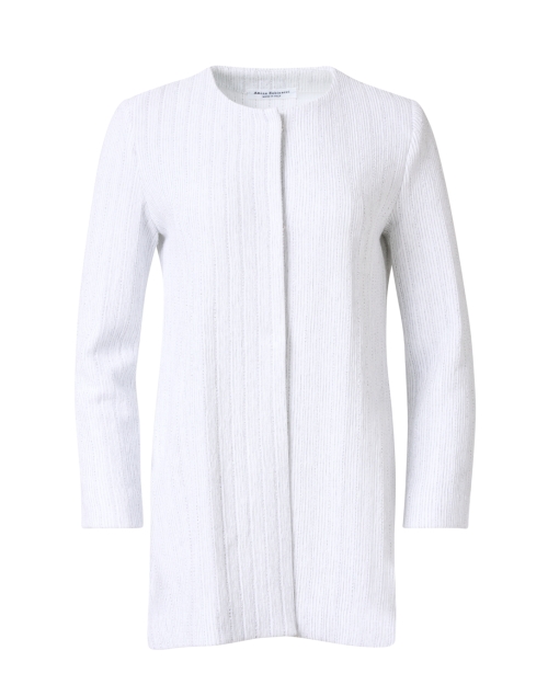 Product image - Amina Rubinacci - Magnetico White Lurex Jacket
