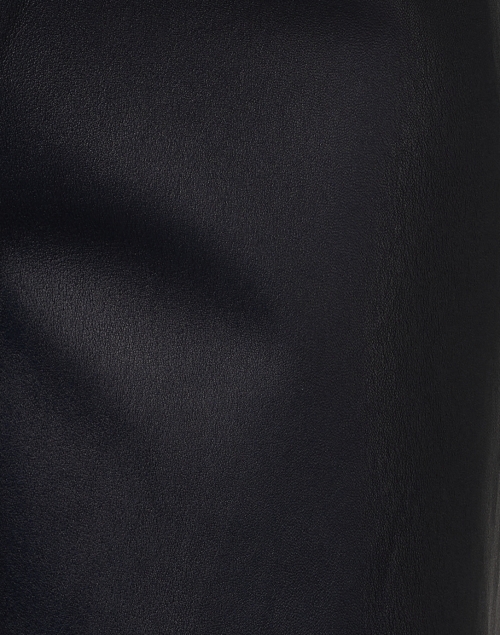Fabric image - Odeeh - Navy Stretch Nappa Leather Pant