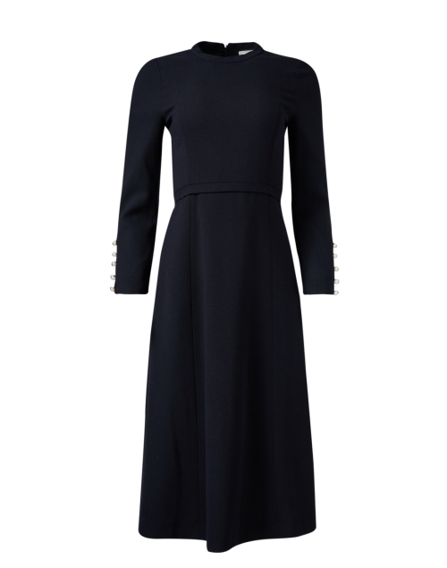 Product image - Jane - Oxley Navy Wool Crepe Dress