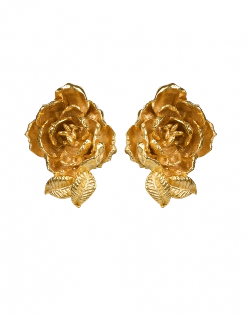 Product image - Peracas - Gold Peony Stud Earrings