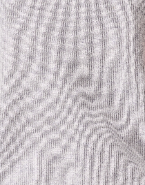 Fabric image - Kinross - Grey Cashmere Short Sleeve Hooded Jacket