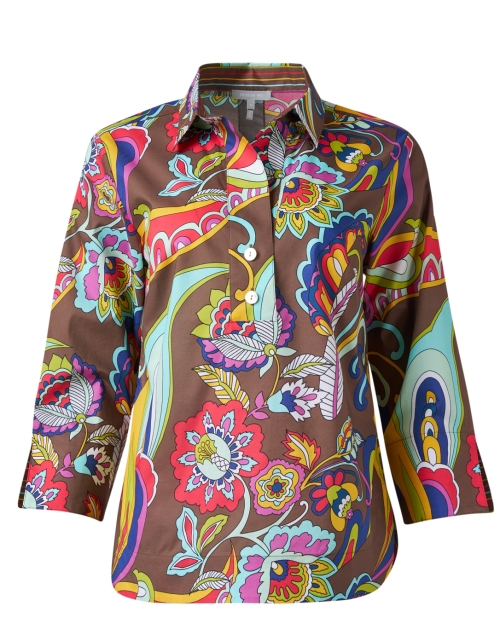 Product image - Hinson Wu - Aileen Multi Print Cotton Top