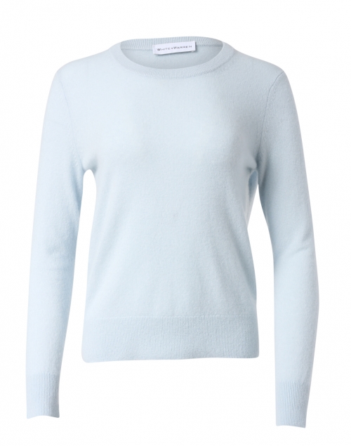 White + Warren - Daylight Blue Essential Cashmere Sweater