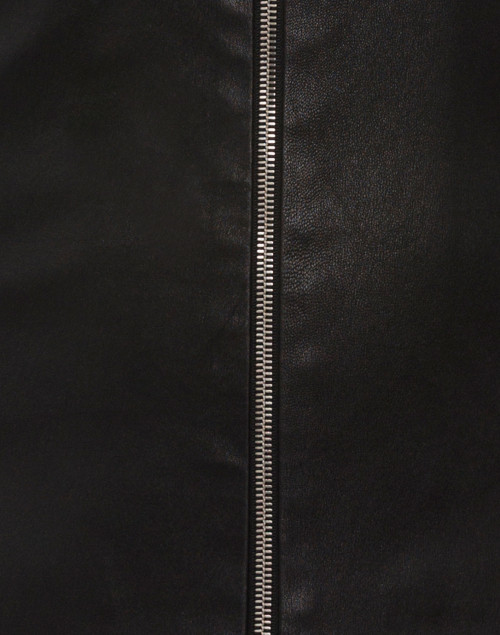 Fabric image - Susan Bender - Black Stretch Leather Jacket