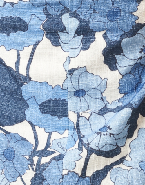 Fabric image - Tara Jarmon - Raija Blue Floral Shift Dress