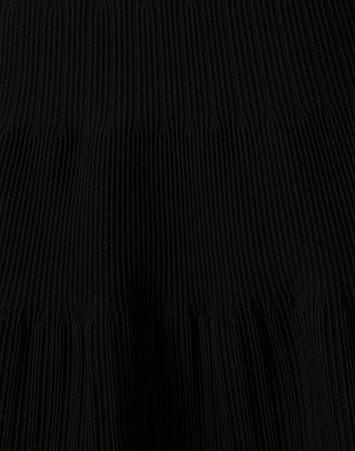 Fabric image - Shoshanna - Cierra Black Knit Fit and Flare Dress