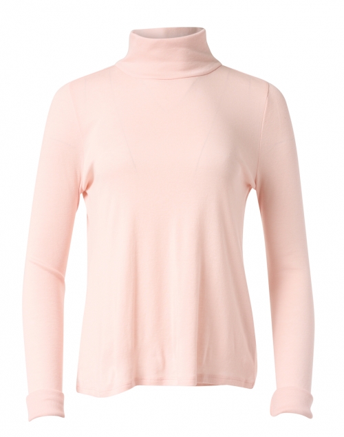 Eileen Fisher - Powder Pink Ribbed Pima Cotton Top