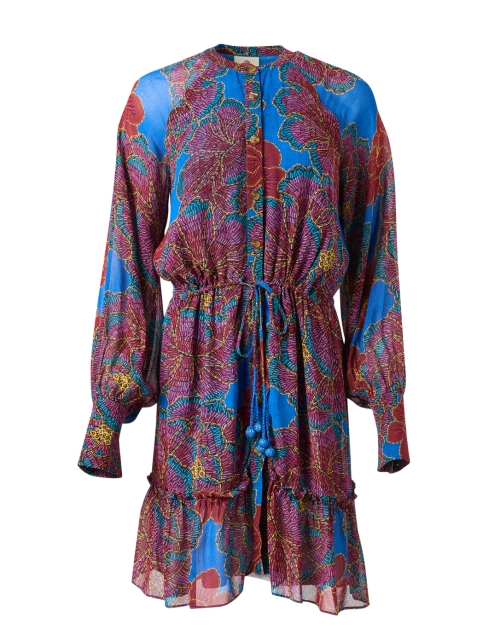 Product image - Farm Rio - Blue and Red Multi Print Dress
