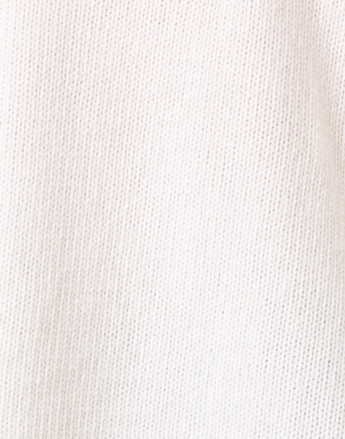 Fabric image - Weekend Max Mara - Faiti Ivory Wool Turtleneck Sweater
