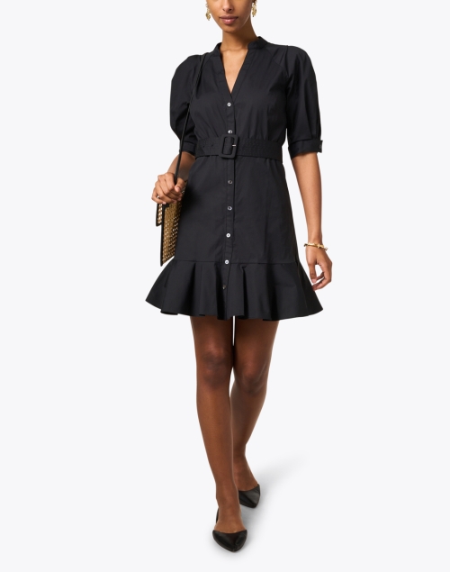Look image - Veronica Beard - Molly Black Shirt Dress