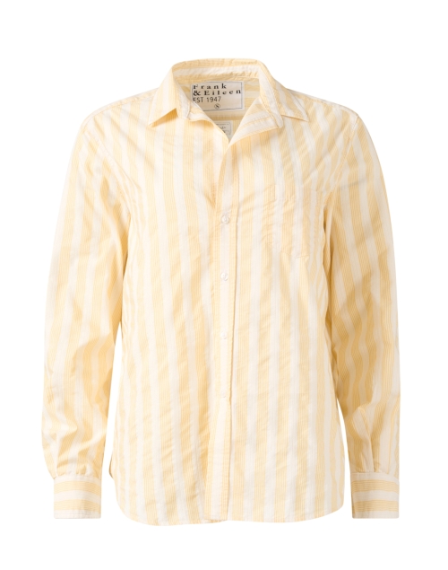 Product image - Frank & Eileen - Eileen Yellow Stripe Cotton Blouse