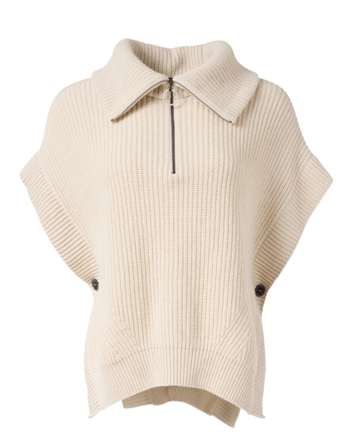 Product image - Marc Cain Sports - Cream Short Sleeve Sweater