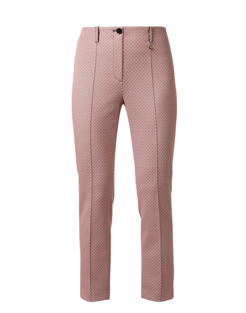Product image - Marc Cain - Peach Geo Print Stretch Pant