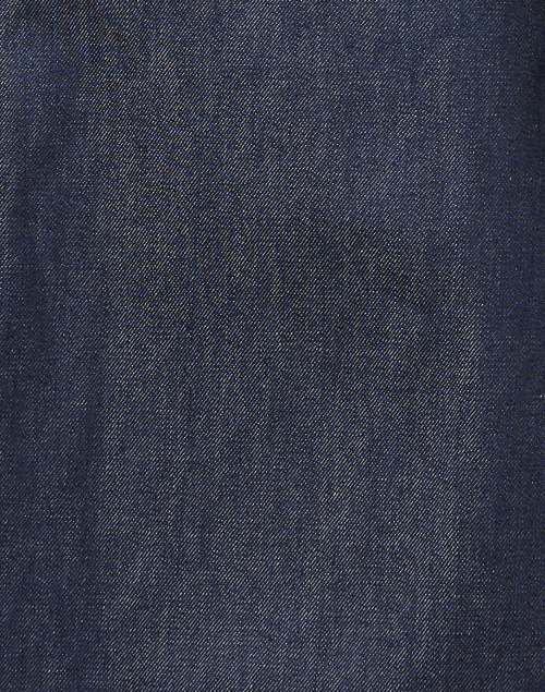Fabric image - Lafayette 148 New York - Blue Cotton Denim Dress