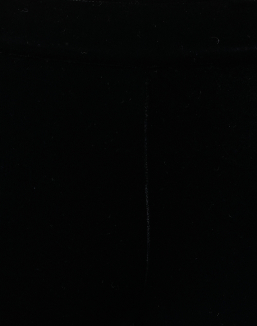 Fabric image - Avenue Montaigne - Bellini Black Velvet Stretch Pull On Pant