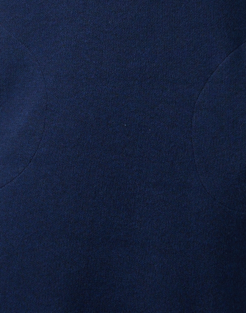 Fabric image - Kinross - Navy Cotton Cashmere Polo Dress