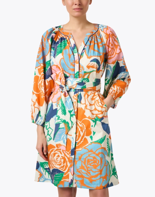 Front image - Figue - Kaitlyn Multi Print Cotton Dress