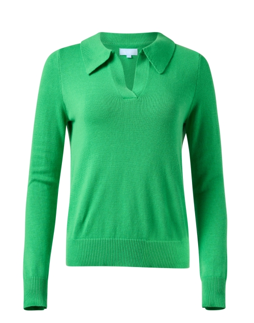 Product image - Burgess - Green Polo Sweater