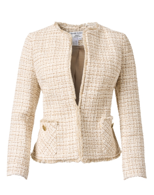 Product image - Helene Berman - Eva Ivory and Gold Tweed Jacket