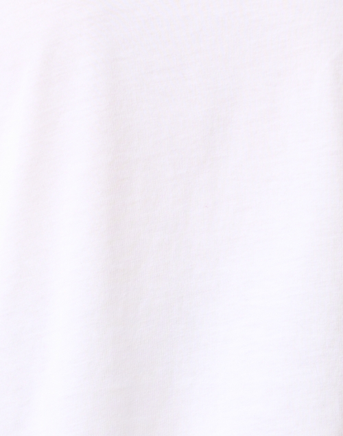 Fabric image - Majestic Filatures - White Henley Top