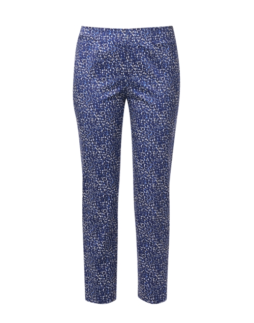 Product image - Piazza Sempione - Monia Blue and White Print Pant