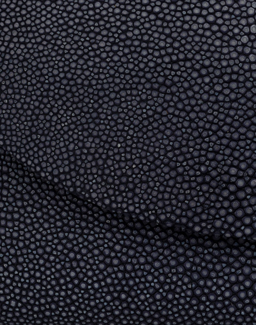 Fabric image - J Markell - Baby Grande Navy Stingray Clutch