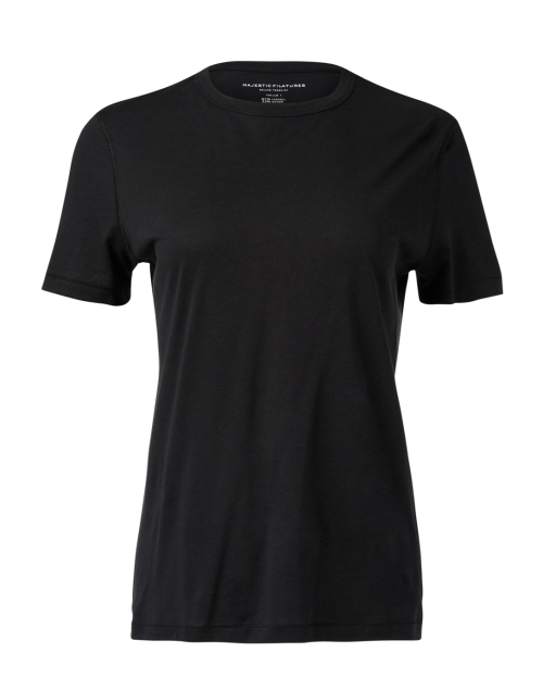 Product image - Majestic Filatures - Black Relaxed Tee