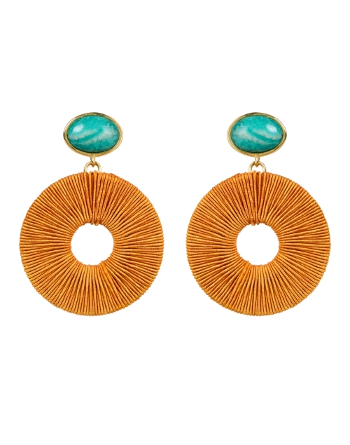 Product image - Lizzie Fortunato - Ria Natural Woven Drop Earrings